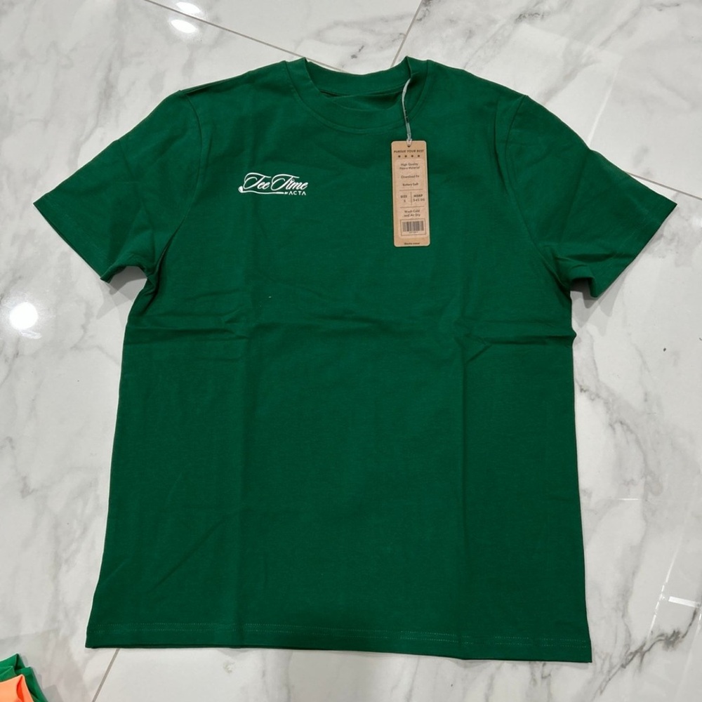 Chic Green Short Sleeve Tee